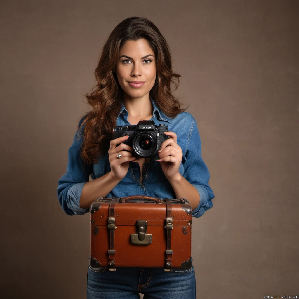 woman photographer,large chest <lora:Bridgette_B:1>br1dg3tt3b