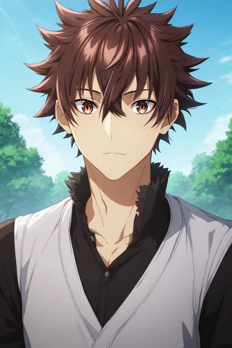 score_9, score_8_up, score_7_up, , rating_safe, , , , , 1boy, solo, male focus, <lora:yuuya_tenjou_pony:0.88>, yuuya_tenjou, brown hair, brown eyes, short hair, hair between eyes, spiked hair, bangs, , day of the dead costume, <lora:sdxl_lightning_8step_lora:1>