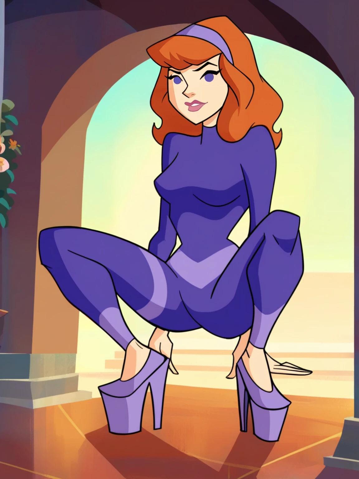 Daphne Blake (Scooby-Doo! Mystery Incorporated) PonyDiffusionXL/illustriousXL "COMMISSION" v1.0Pony