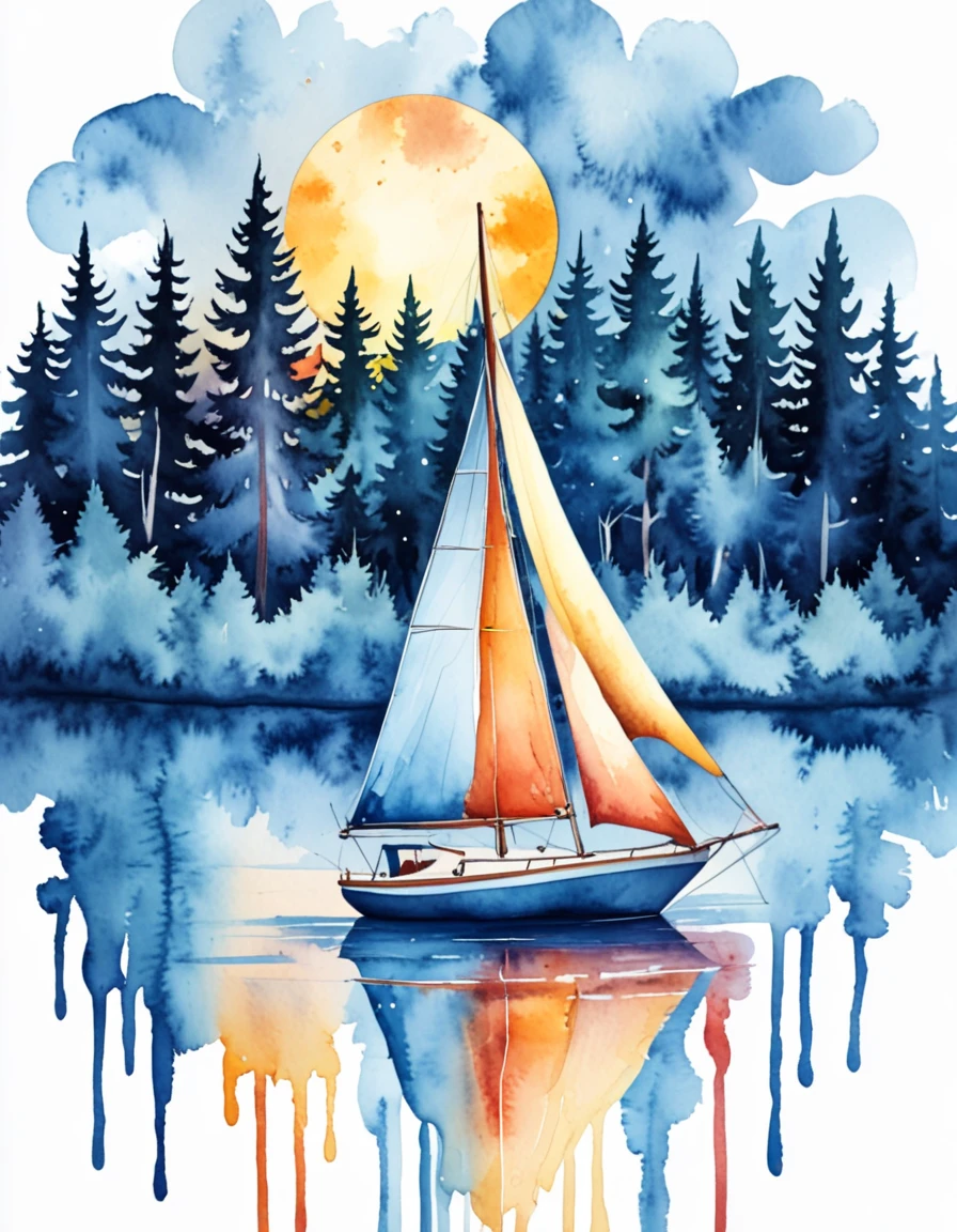 novuschroma65 style sailboat in the moonlight  dripping watercolor on a white background <lora:novuschroma65 style:1> <lora:sdxl_lightning_8step_lora:1>