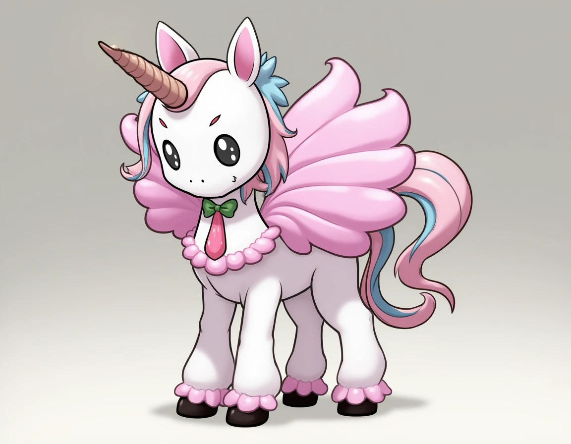 a anthropomorphic alicorn frilled legwear in fuchihana style