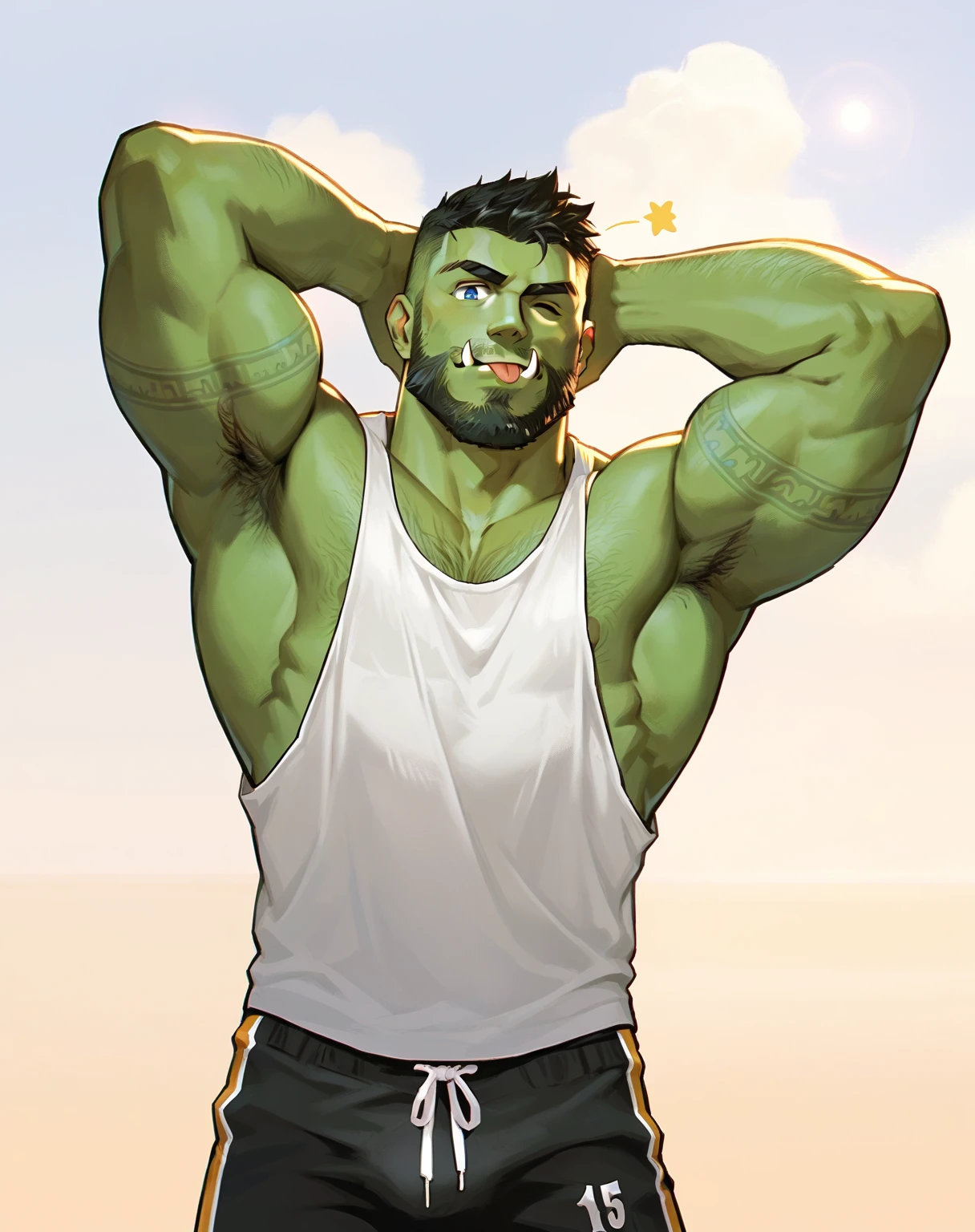 Tusky - Celery Man original character V1