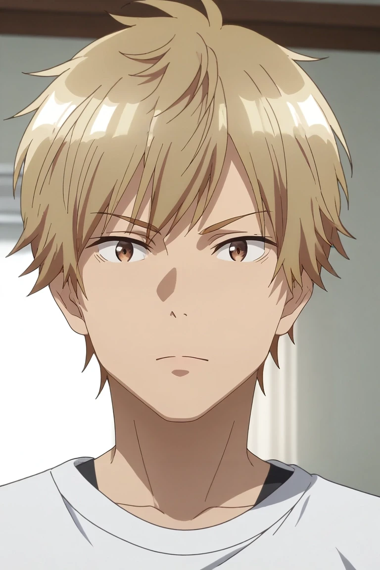 score_9, score_8_up, score_7_up, , rating_safe, , anime screencap, , , looking at viewer, depth of field, 1boy, solo, male focus, <lora:shuuji_nakamura_pony:0.94>, shuuji_nakamura, blonde hair, brown eyes, short hair, , , <lora:sdxl_lightning_8step_lora:1>