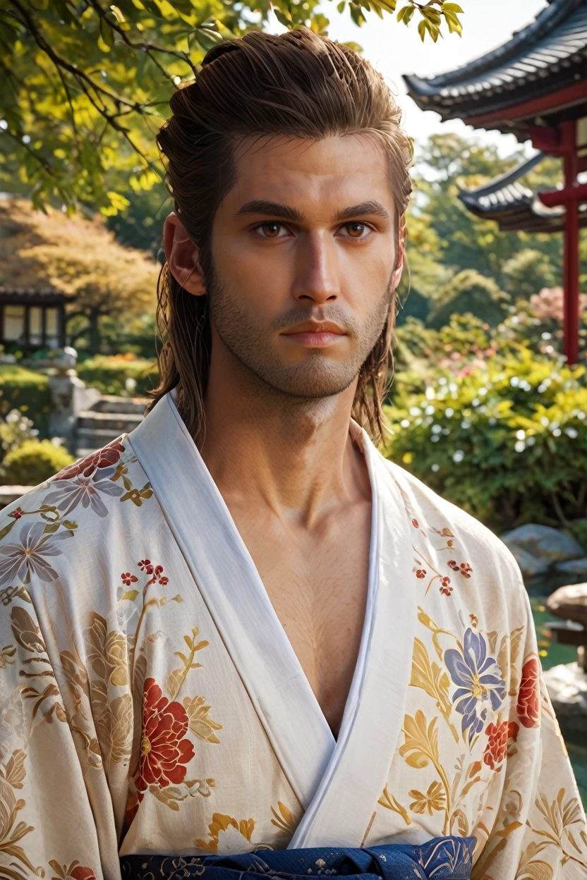 score_9, score_8_up, score_7_up, score_6_up
<lora:ACAlexios:1.0>
ACAlexios, 1boy, brown hair, brown eyes, looking at viewer, dressed in a kimono, standing gracefully in a serene Japanese garden, portrait