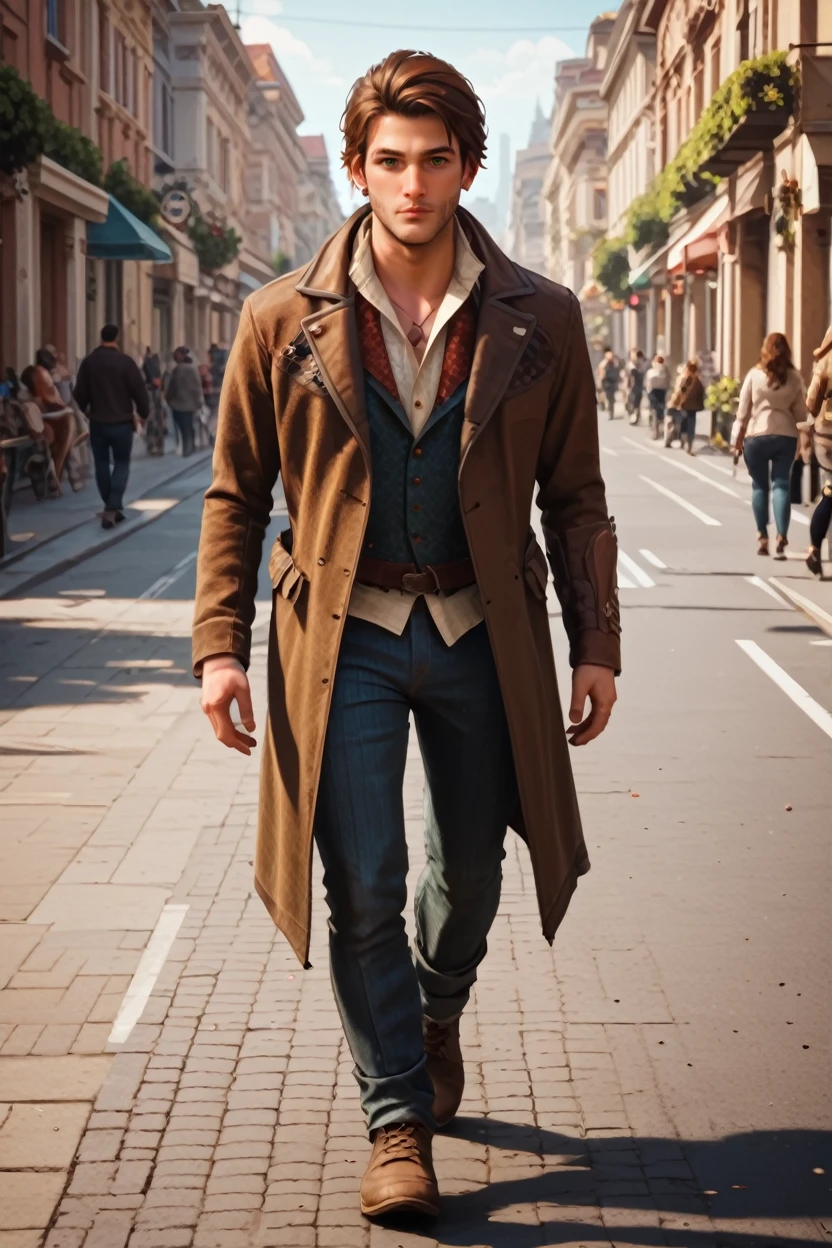 score_9, score_8_up, score_7_up, score_6_up
<lora:ACJacob:1.0>
ACJacob, 1boy, brown hair, green eyes, looking at viewer, walking down a Parisian street with fashionable boutiques