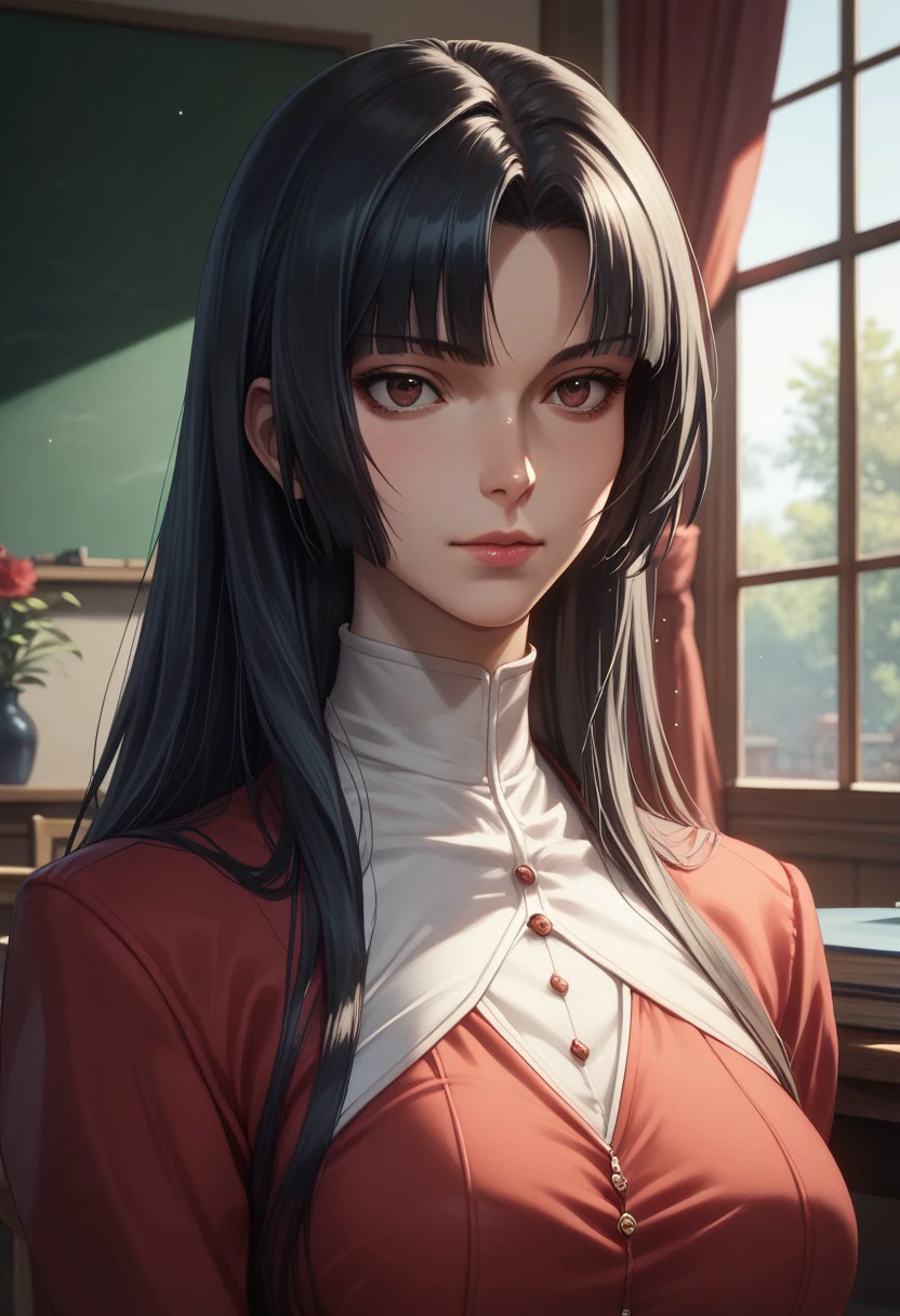 score_9_up, score_8_up, score_7_up, extreamly detailed, beautiful detailed face, complex detailed background, completely clothes, BREAK, 
WANG LIU MEI (YOUTH), age down, student, student unifrom