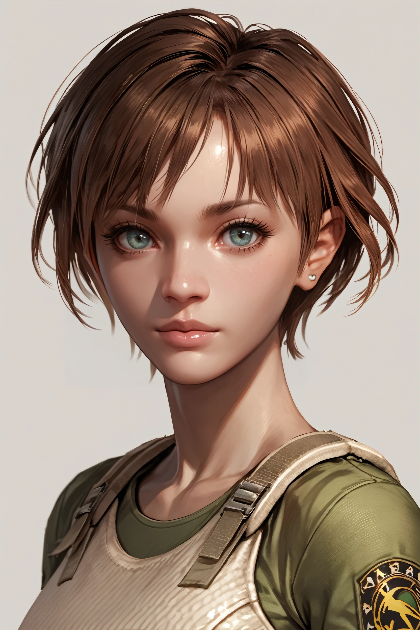 score_9, score_8_up, score_7_up, score_6_up
<lora:RE0Rebecca:1.0>
RE0Rebecca, 1girl, brown hair, short hair, looking at viewer, simple background, portrait