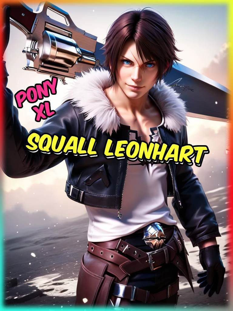 Squall Leonhart (Final Fantasy VIII) -Pony XL- COMISSION by YeiyeiArt PONY XL