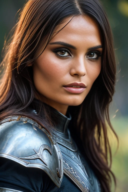 perfect cinematic shoot of a beautiful woman (EPN0r4rid4:.99), a woman standing next to a (modest factory), perfect bangs, wearing sexy (Charcoal Gray armor :1.2), (people in background:1.1), (detailed background:1.1), (face focus), modelshoot style, (extremely detailed CG unity 8k wallpaper), professional majestic (photography by Bill Henson:1.1), 24mm, exposure blend, hdr, extremely intricate, High (Detail:1.1), dramatic, soft cinematic light, (looking at viewer), (detailed atmosphere), 8k, highly detailed, rich environment, 4k textures, soft cinematic light, elegant, ((((cinematic look)))), soothing tones, insane details, hyperdetailed, ("Dreams into reality with SDKoh!":1.1), (epiCPhoto)