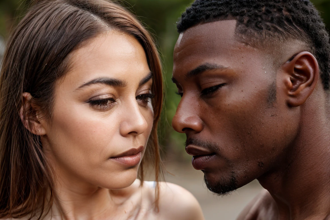 Sarah Petersons intimate couple Depth of field
