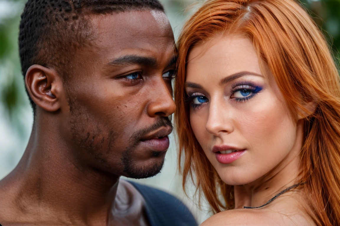 Sarah Petersons intimate couple Depth of field