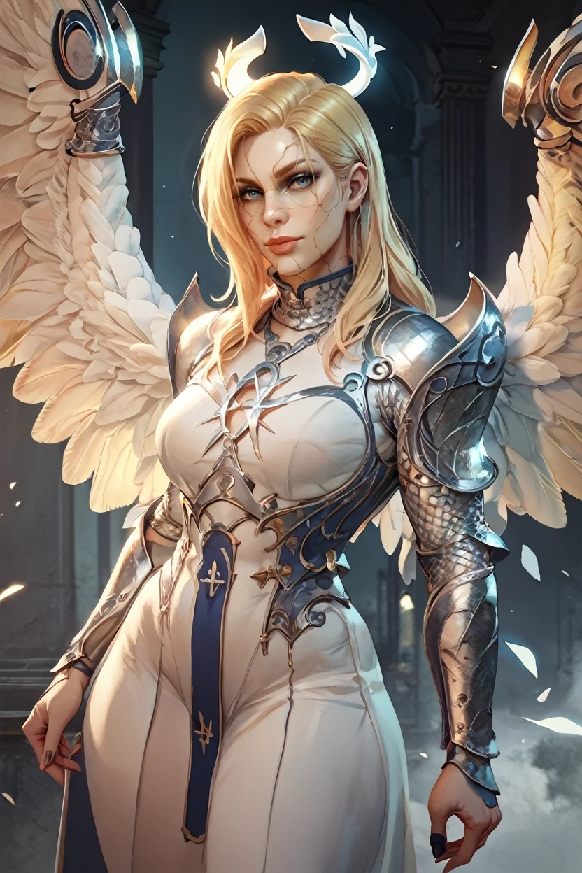 score_9, score_8_up, score_7_up, score_6_up
<lora:BGDameAylin:1.0>
BGDameAylin, 1girl, blonde hair, cracked skin, long hair, looking at viewer, low light, dramatic lighting, darkness, wings, angel wings on back