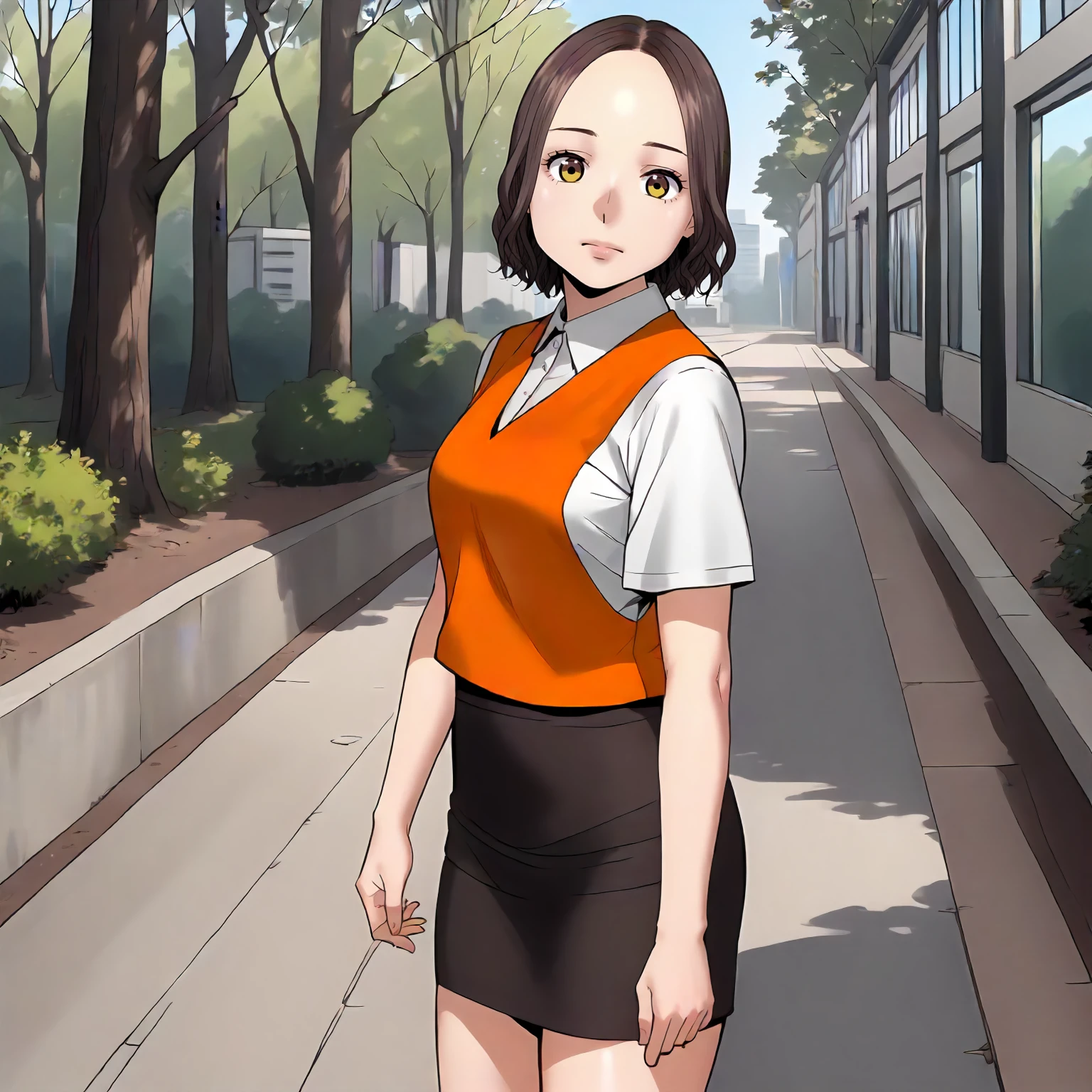 Mika Okamoto (Otto no Buka ni Ikasarechau... Aragaezu Kanjite Shimau Furinzuma) XL pony LORA v1.2