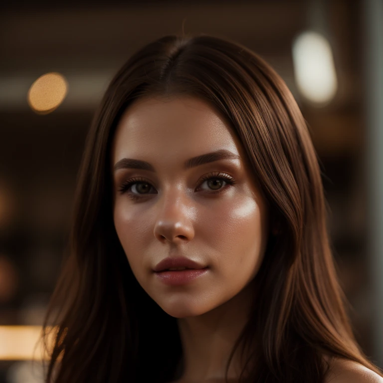 (cinematic light), [blurry background, interior, raytracing, bokeh, extremely detailed background], (close-up, portrait), (standing), (brown hair), arilaviee <lora:Arilavieev5-000008:0.95>