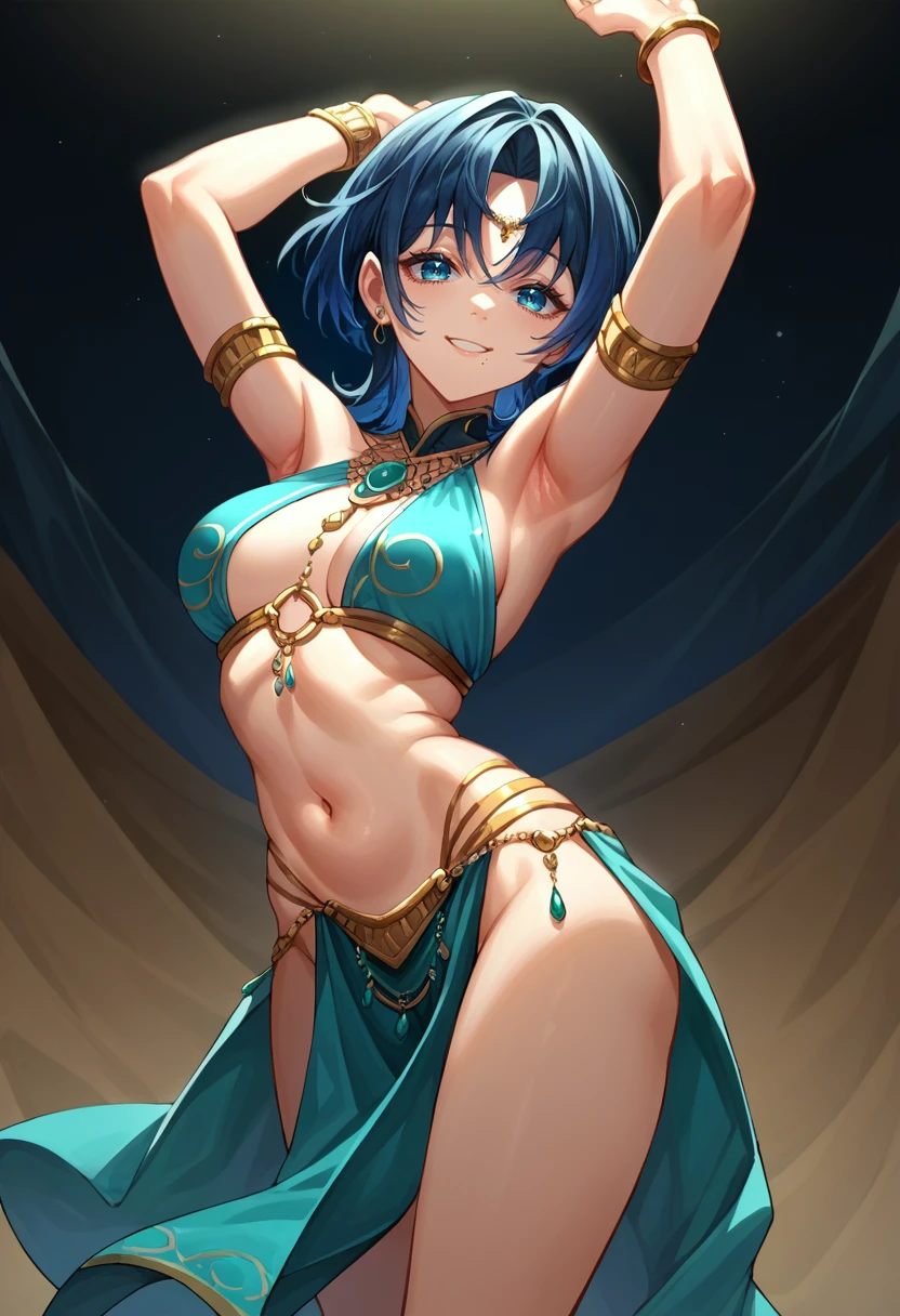 score_9, score_8_up, score_7_up, (2 but, instant loss,:1.2),multiple views,( before and after,:1.1),(Sex slave prostitute)Crouch、blush、Steamed body、large_breasts、Lead、looking_at_viewer、nipple_piercing、(belly button)、(pubic_hair、Sheer pelvic_curtain:1.2)Bound ankles. Tied arms. B1DCR0WD. stage.Shirogane Naoto,blue hair,slender,large breasts 、6+girl