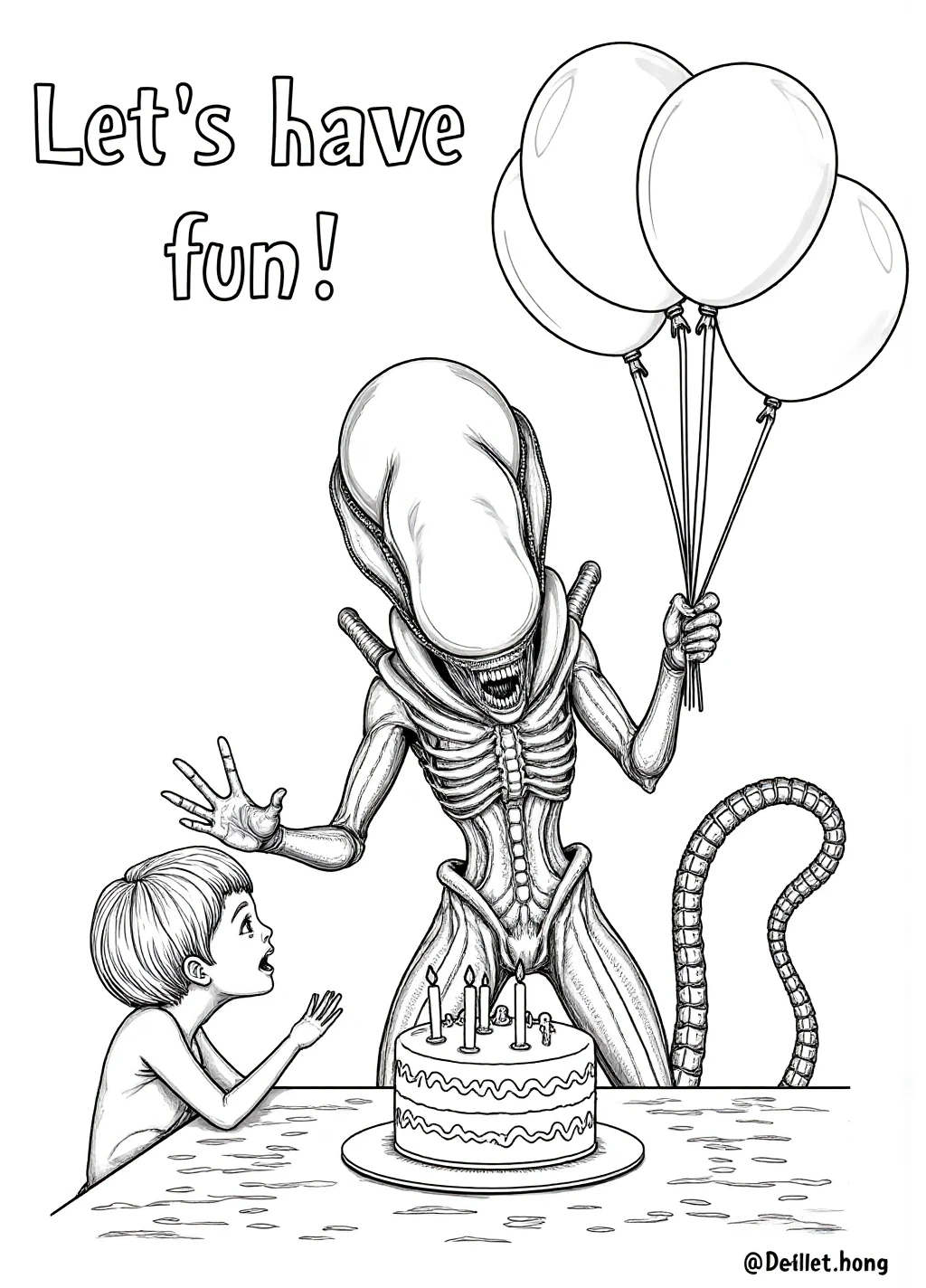 Xenomorph / Alien - Flux1.D & SDXL