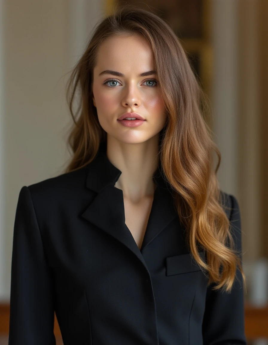 photo of Kristina Pimenova in conservative business suit <lora:Kristina Pimenova_epoch_8:1>
