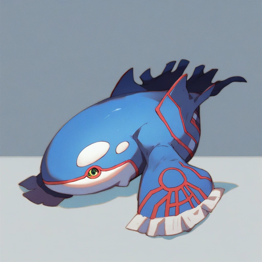 score_9, score_8_up, score_7_up, source_anime, Kyogre, solo, feral