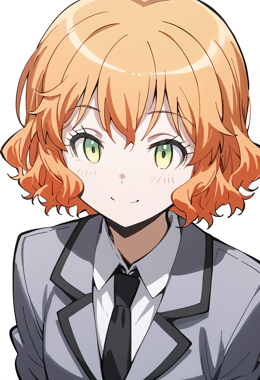 score_9,score_8_up,score_7_up,score_6_up,source_anime,portrait,transparent_background,white_background,1girl,v,<lora:åæ©é½èä¹:1>,kurahashi hinano,orange hair,short hair,school_uniform,gray jacket,white shirt,gray skirt,black tie,seductive_smile,