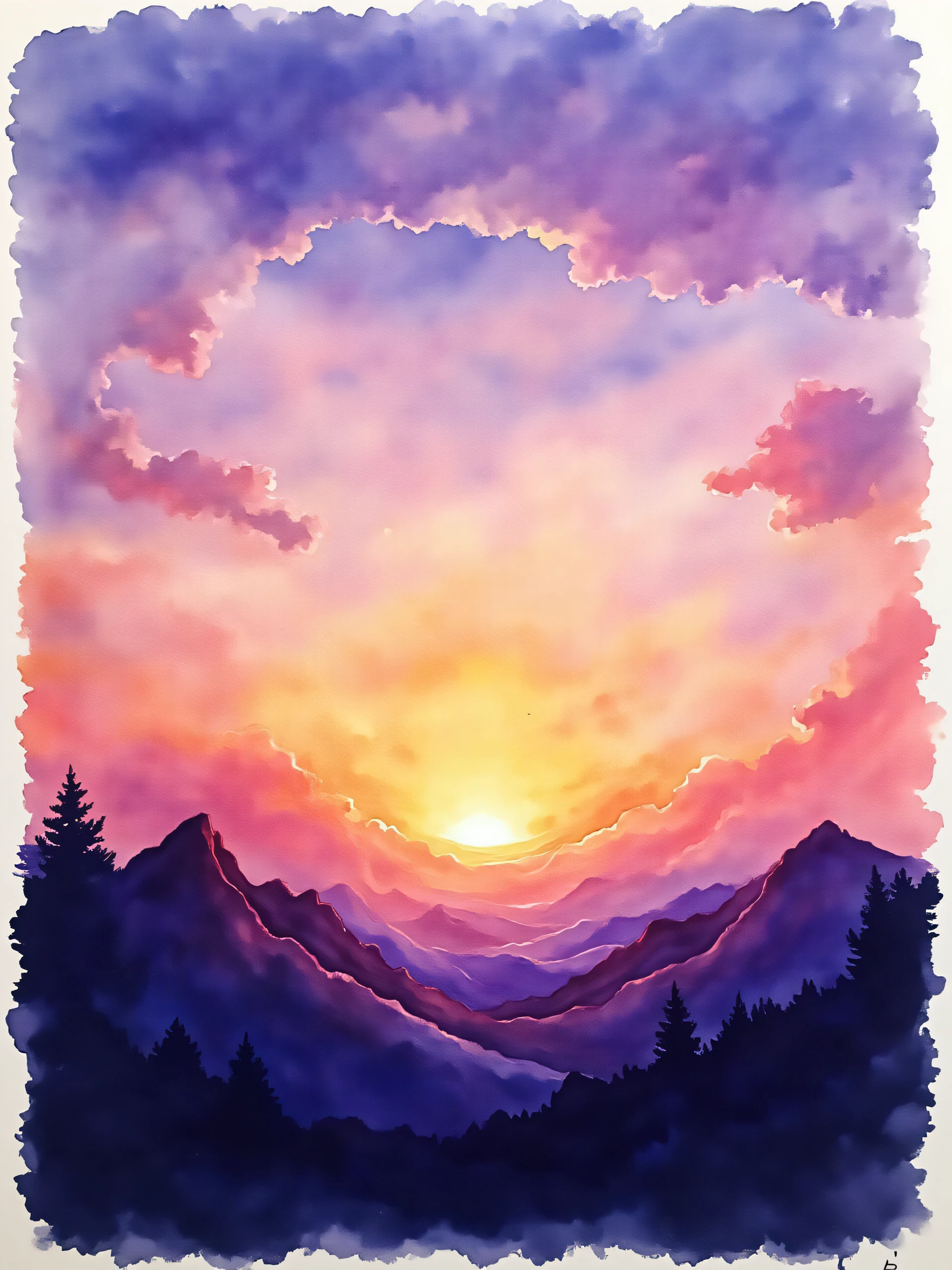Ars MidJourney Watercolor