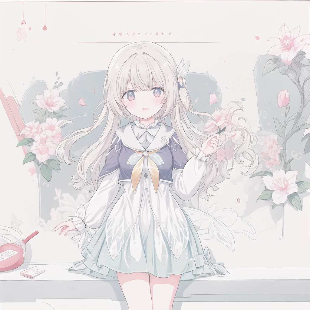 (((masterpiece))),(((best quality))),(((((solo))))),1girl,((ultra-detailed)),(illustration),(detailed light),((an extremely delicate and beautiful)),dramatic_shadow,ray_tracingBlush,Happy,Holding hands,looking at viewer,Standing,serafuku,cherry_blossoms,flower_petals,Bracketing,Two side up,Low twintails,Cinematic Lighting,Beautiful Lighting,Illustration,pov,artbook,highres,huge_filesize,cowboy shot,<lora:hotaru-000018:0.75>,