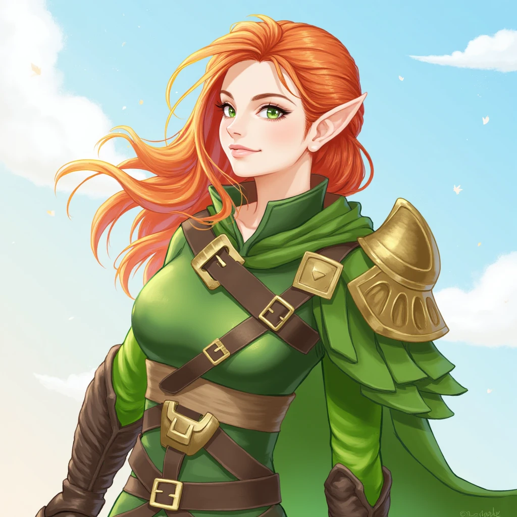 1girl, WindRanger  <lora:Windranger_Dota_2_Flux:1>