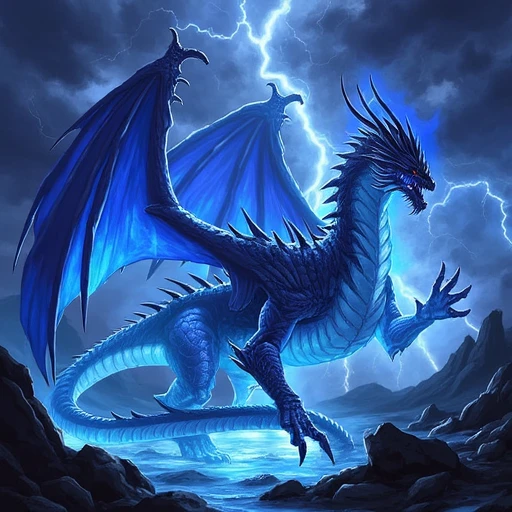 blue thunder dragon