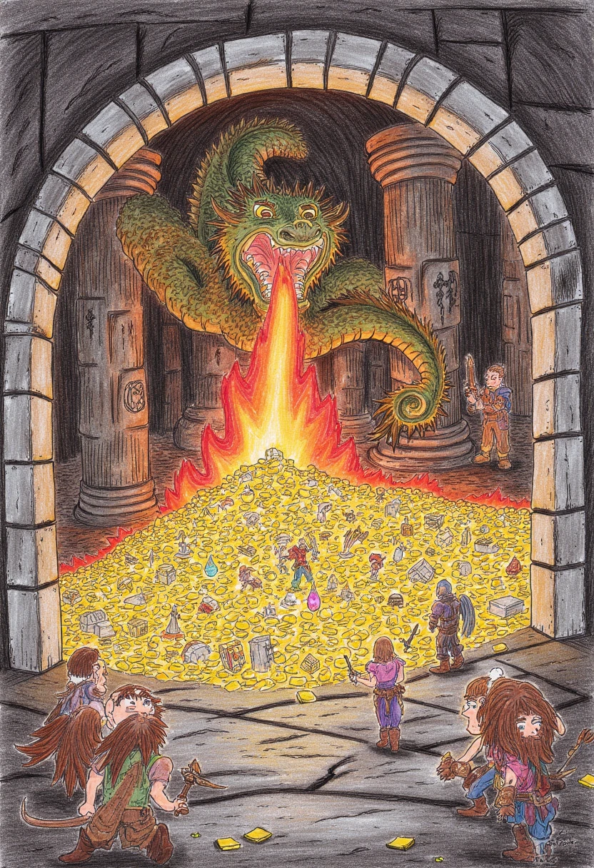 Dwarf Fortress Narrative Style (Flux) V1