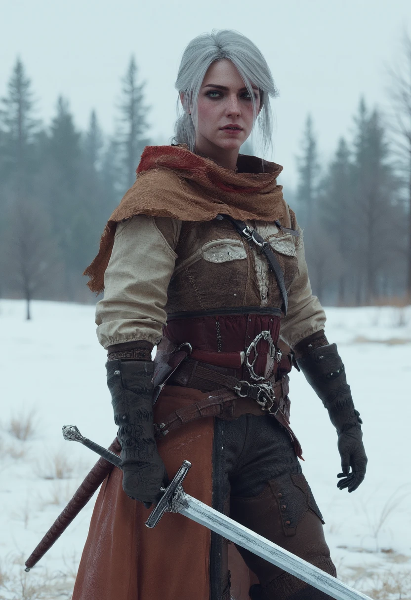 Ciri (Witcher 3 Game) Flux/Pony/SDXL