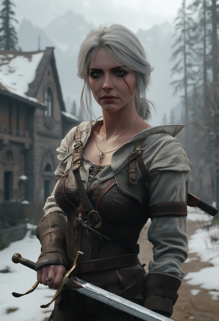 Ciri (Witcher 3 Game) Flux/Pony/SDXL