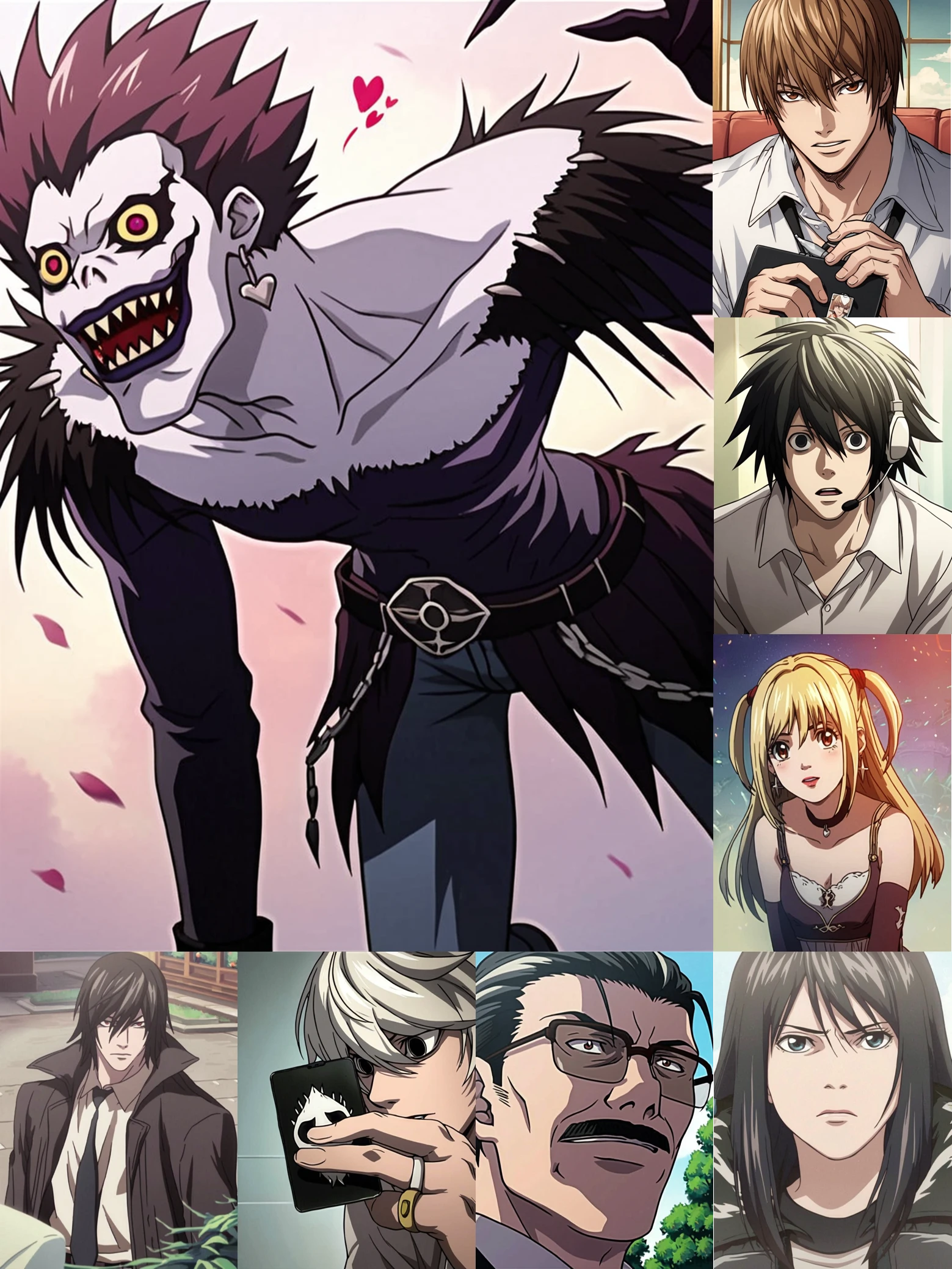 Deathnote Anime Style and Characters | All-in-One LoRA v1.0