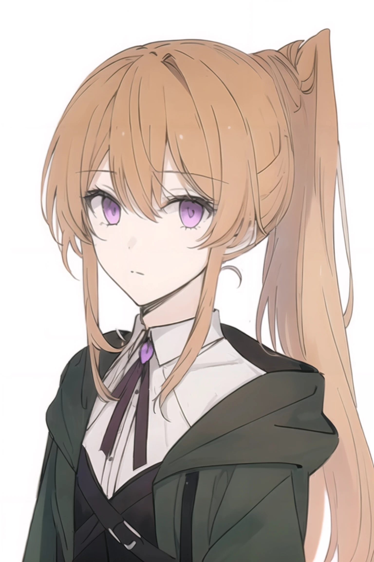 1girl, solo, fienesoc, pastel orange hair, purple eyes, ponytail,looking at viewer, long hair, ((white background, simple background)), portrait,
<lora:offset_p-0.5-0.1:0.35> <lora:add_detail:0> <lora:Fiene-StoryofClauka:0.8> <lora:cat girl:0.5> <lora:hiten_style:0.8> hiten style,