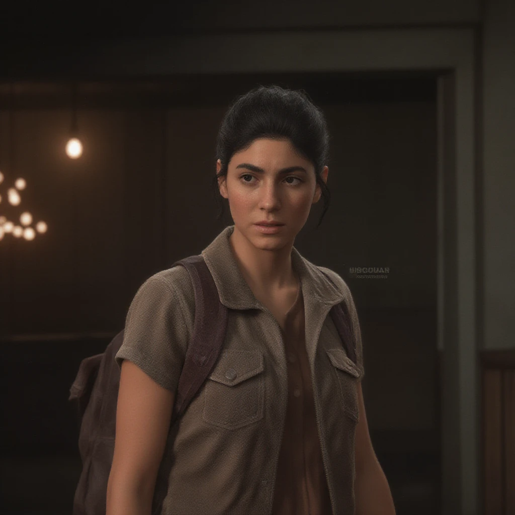 a photo of Dina, Last of Us 2  <lora:Flux.1-dev-test-v3.1_Dina_TLOU:1>