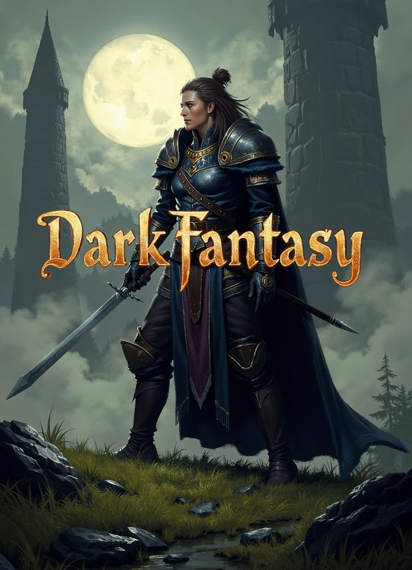 Dark Fantasy Digital Art Style v1.0 Flux Dev