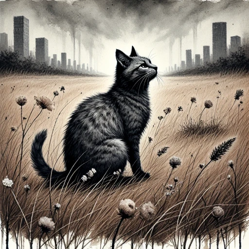 DonMN1h1l15mFX cat on a meadow