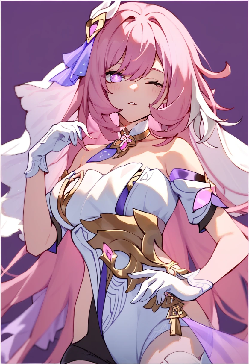 [SDXL] Character: Elysia HoH without bells | Honkai Impact 3rd v1.0 [PonyDiffusionV6]