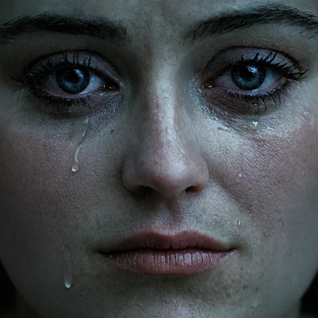 Hyperrealistic art of <lora:crying style v4:0.9>
eye tears of a woman with a tear on her face,solo,1boy,male focus,tears,black eyes,lips,eyelashes,portrait,close-up,realistic ,emotional tears, sob, sadness, wrinkly, dramatic themed, sharp, detailed, epic cinematic photography, artistic, dramatic light, cinematic color style, Kodak film style, tears style, Extremely high-resolution details, photographic, realism pushed to extreme, fine texture, incredibly lifelike
