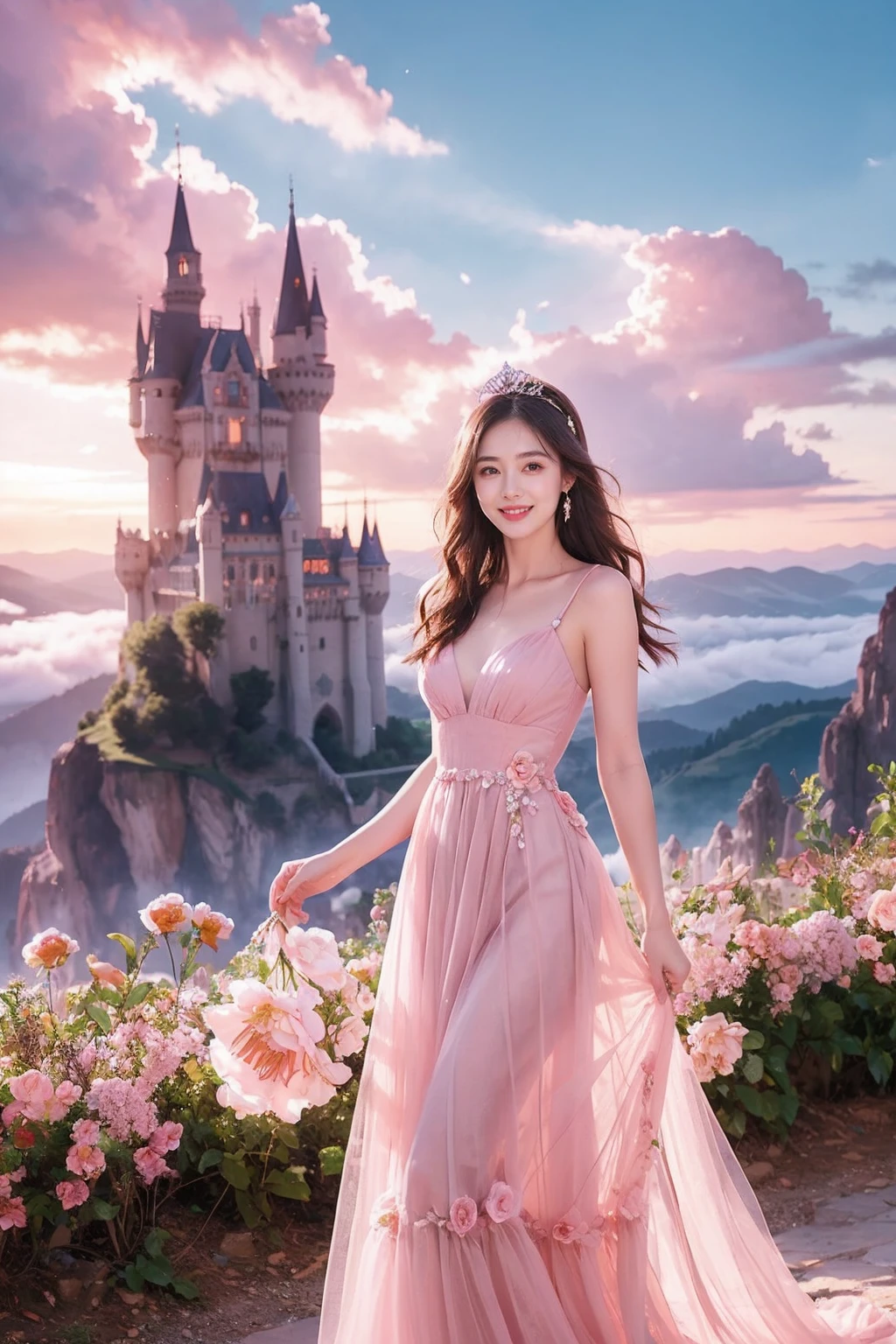 pink themed flowers for photography v1.0