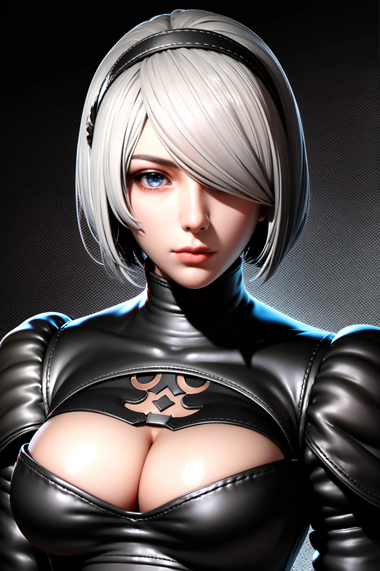 YoRHa No.2 Type B 2B | NieR:Automata 3D ニーア オートマタ KK_REAL v1.0