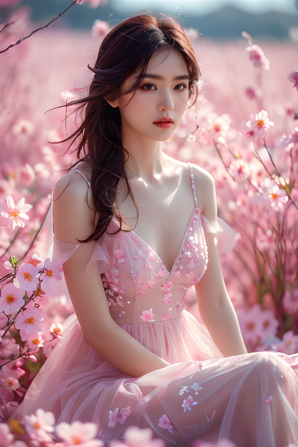 [AI Photography] Mirror Flower World v1.0