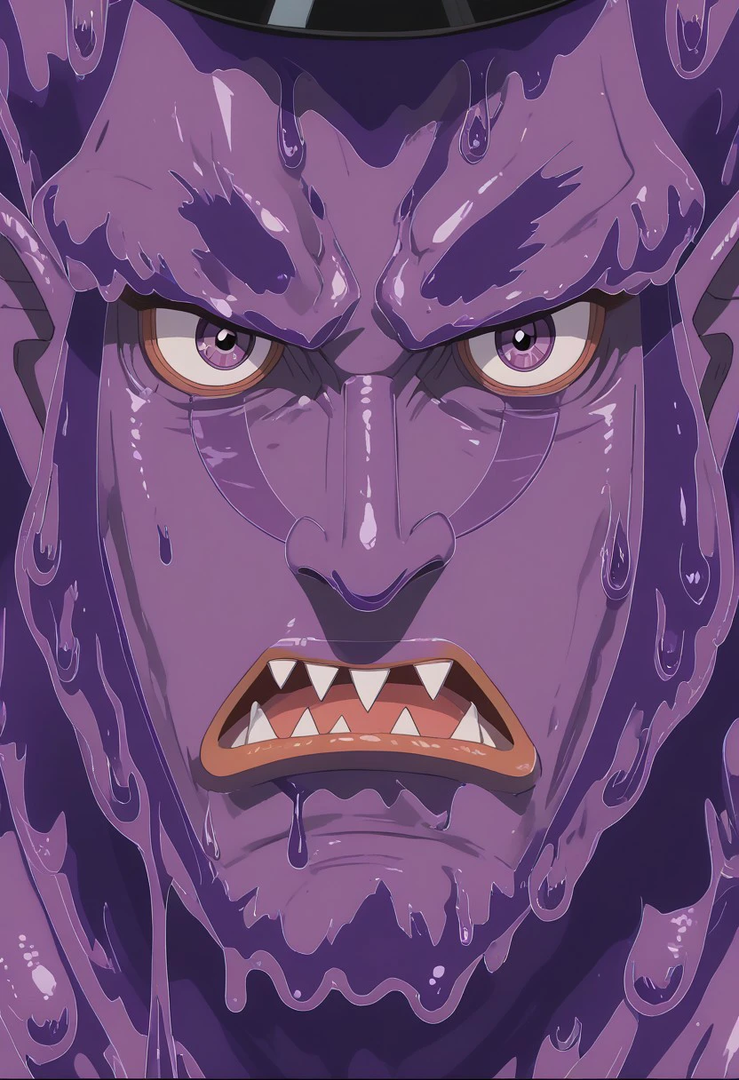 score_9, score_8_up, score_7_up, source_anime, rating_safe, MagellanOP, purple_Magellan_full liquid, purple_Magellan_eyes, pokemon (creature), slime focus, anime screencap,