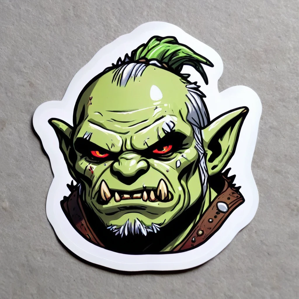 sticker of a orc<lora:awc:1.1>