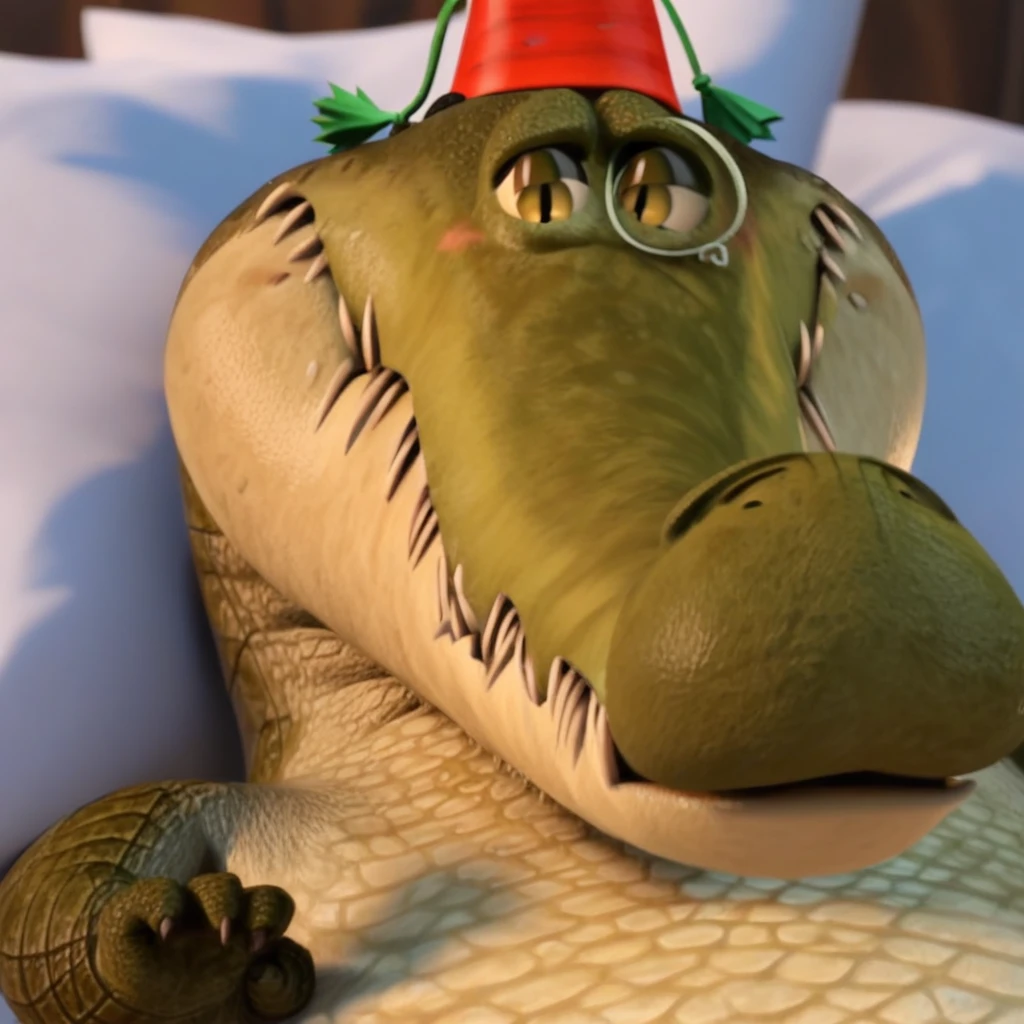 Crocodile Ambassador (All Hail King Julien) V1