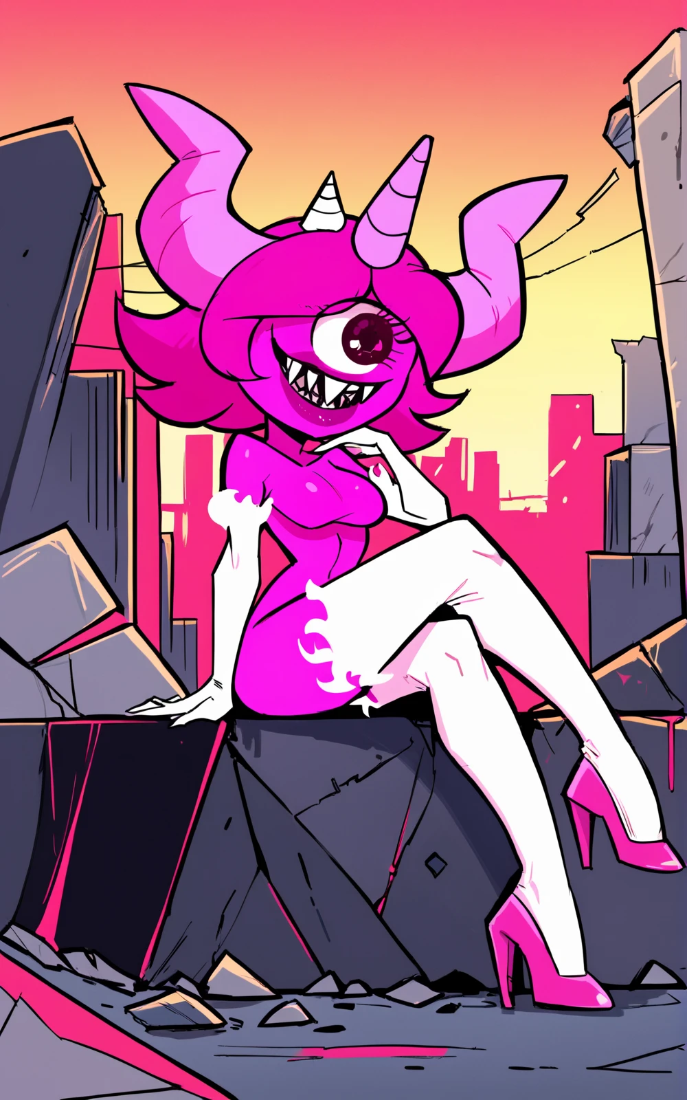 Pyronica - Gravity Falls [PonyXL/Illustrious] V1 PonyXL