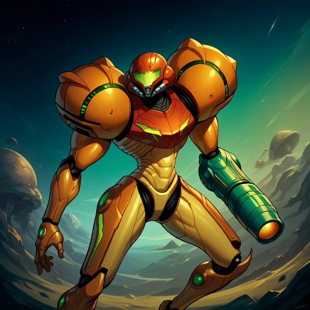 Samus - Metroid Prime Varia Suit V1