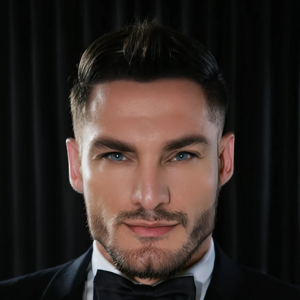 DLSR photo of É¦ÇÉ³ÉÆ´ÅÉ¨È¼ÇÅ§Å§ face, using a tuxedo, lace, professional photography, high resolution, detailed photo, portrait, RAW, analog film, still film, 50mm, f/16, uhd, hdr, 4k, cinematic lighting, adobe lightroom  <lora:henrylicett-É¦ÇÉ³ÉÆ´ÅÉ¨È¼ÇÅ§Å§-xl_8200_lora_f32:1>