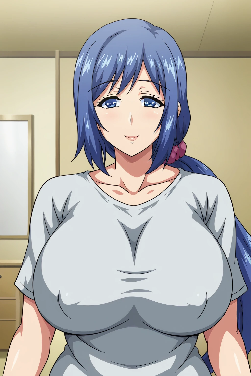 Nanae Ouzora - Kyonyuu Kazoku Saimin V1