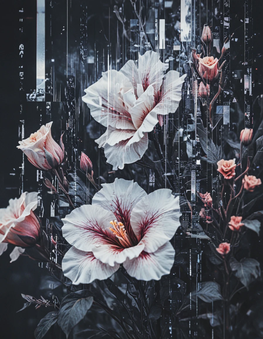 novuschroma79 style swirls and florals  glitch art photo <lora:novuschroma79 style_light:1.3>, <lora:sdxl_lightning_8step_lora:1>