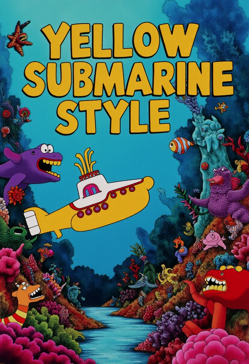 Yellow Submarine Style [FLUX] v1