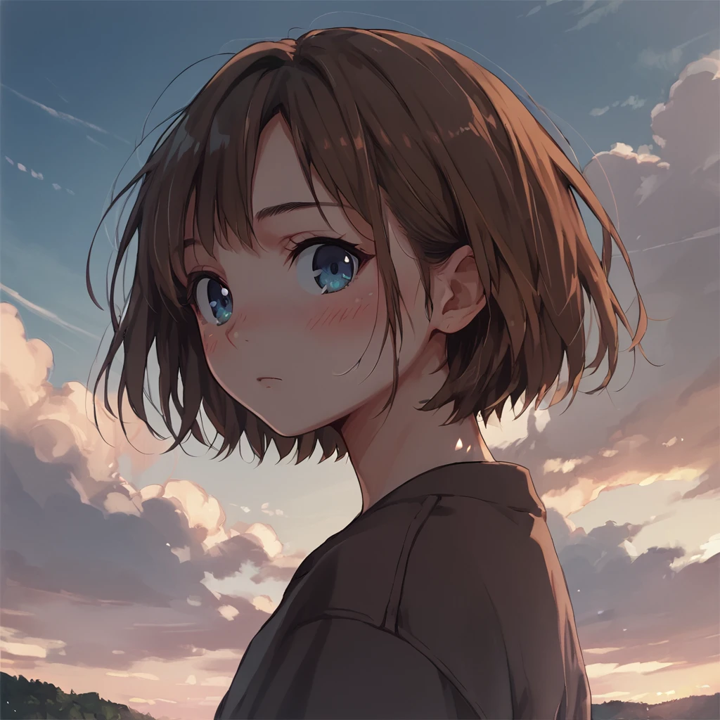 score_9,score_8_up,score_7_up,
LowKeyLights_v2, 1girl,solo,looking at viewer,blush,short hair,blue eyes,brown hair,upper body,outdoors,sky,cloud,
<lora:low-key_lights_v2_pony:0.8>